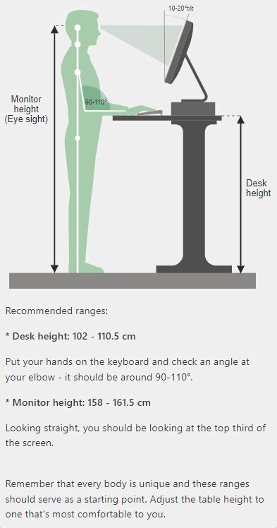 桌椅距離|Desk Height Calculator 辦公桌高度合格嗎？輸入你的。